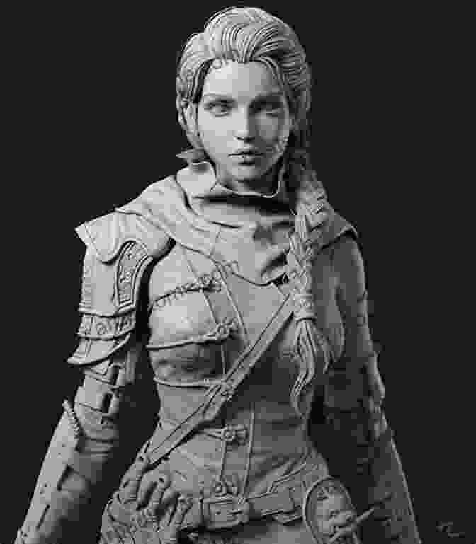 A 3D Model Of A Human Character Sculpted In Silo, Showcasing The Intricate Details And Lifelike Textures. Modeling In Silo: The Official Guide