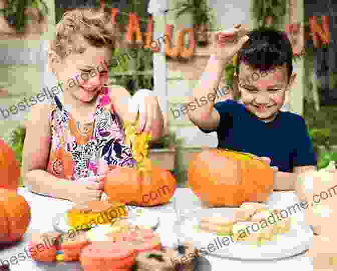 A Child Carving A Pumpkin Let S Have A Ball This Fall Volume 1 : 3 Creative Stories