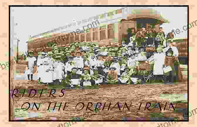 A Group Of Children Standing On The Steps Of An Orphan Train Across The BFree Download (Beyond The Orphan Train 4)