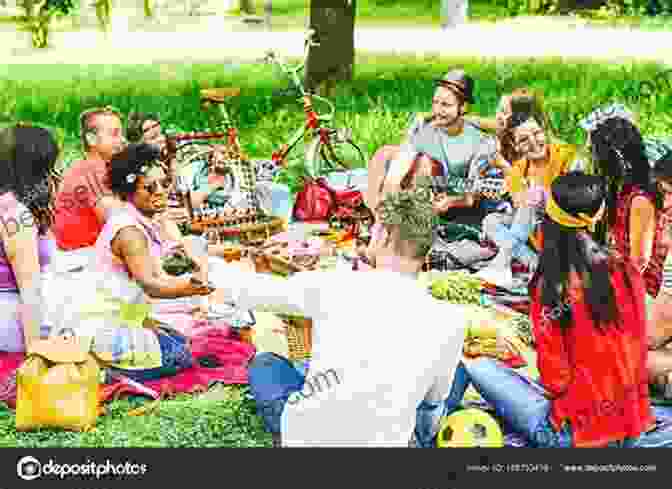 A Group Of People Enjoying A Picnic Surrounded By Autumn Foliage Photobook To Enjoy The Leaves 3: Its Not Just Flowers That Are Beautiful