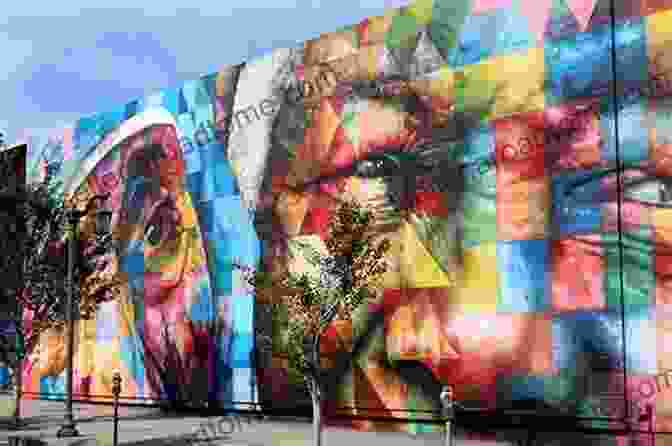 A Painting By JR Featuring A Vibrant Street Art Mural With Bold Colors And Patterns Exploring Color In France: A Colorful To The French Republic