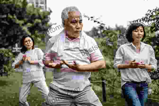 A Person Practicing Tai Chi In A Peaceful Garden, Demonstrating Balance And Harmony Essential Concepts Of Tai Chi