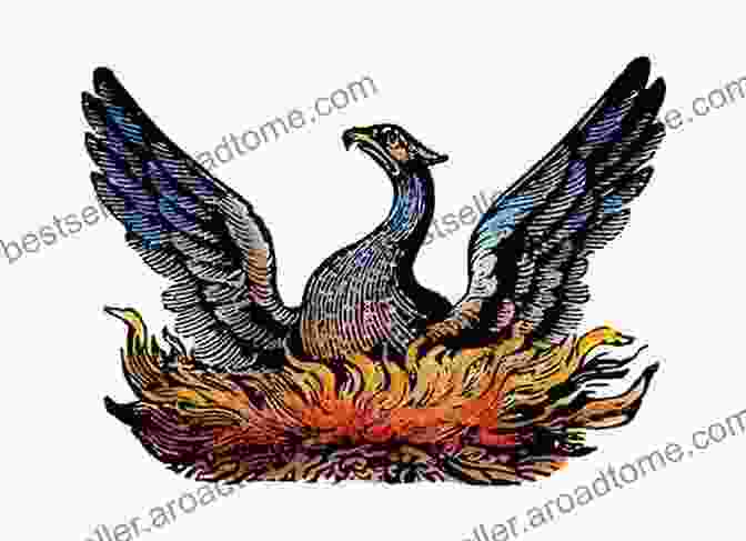 A Phoenix Rising From The Ashes, Symbolizing The Rebirth Of American Culture Out Of The Ashes: Rebuilding American Culture