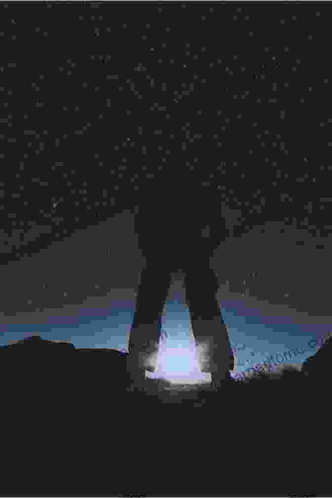 A Silhouette Of A Person Looking Up At The Night Sky, Contemplating The Vastness Of The Universe The World Unseen (Life On Other Worlds)