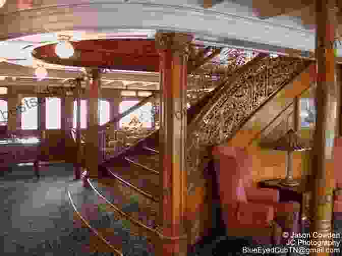 A Stunning Interior Of A Vintage Ocean Liner, Featuring Art Deco Furnishings And Opulent Chandeliers. Designing Liners: A History Of Interior Design Afloat