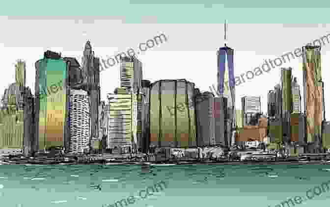 A Stunning Photo Illustration That Combines A Photograph Of A City With A Hand Drawn Cityscape PHOTO ART 4: Draw A Picture With A Photo