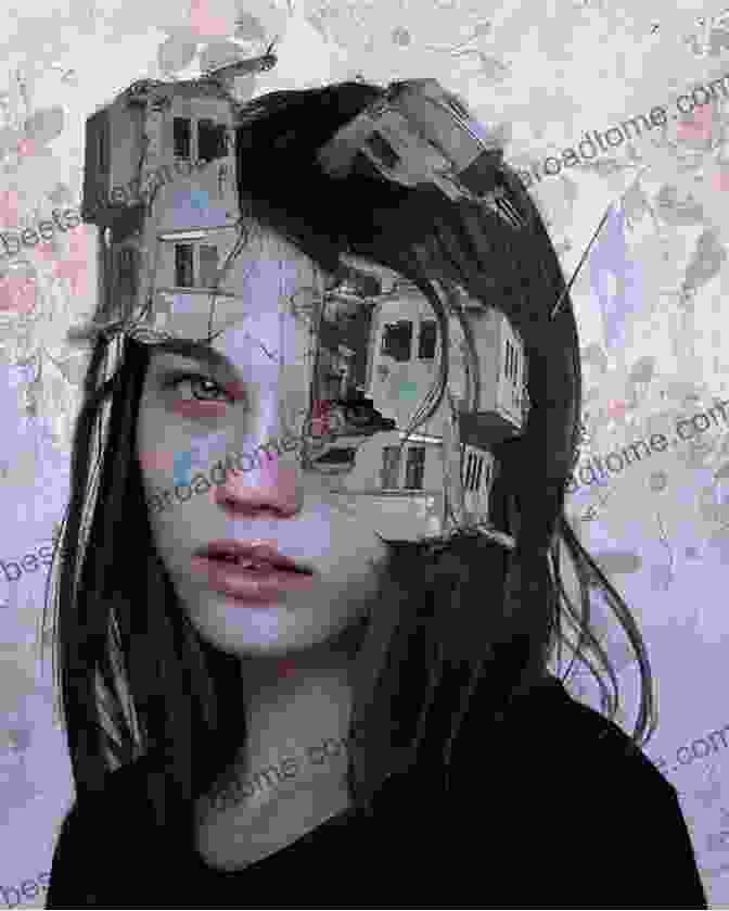 A Surreal Digital Art Piece That Combines A Photograph Of A Woman With Abstract And Imaginative Elements PHOTO ART 4: Draw A Picture With A Photo