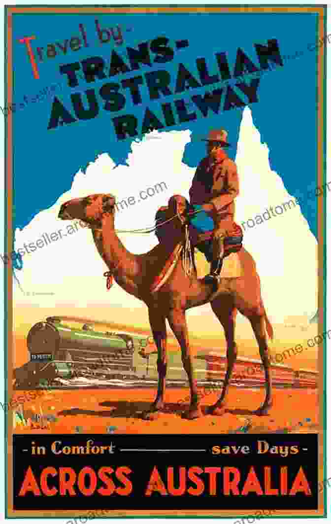 A Vintage Railroad Poster Promoting The Transcontinental Express Railroad Advertising: Riding The Rails Again