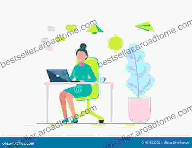 A Woman Working Diligently On A Laptop, Surrounded By Books And A Plant, Representing Personal And Professional Growth And Development. Wicca: A Modern Practitioner S Guide: Your Guide To Mastering The Craft