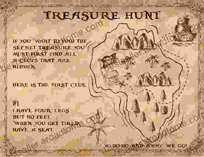 An Ancient Treasure Map With Symbols And Riddles The Treasure Of The Humble