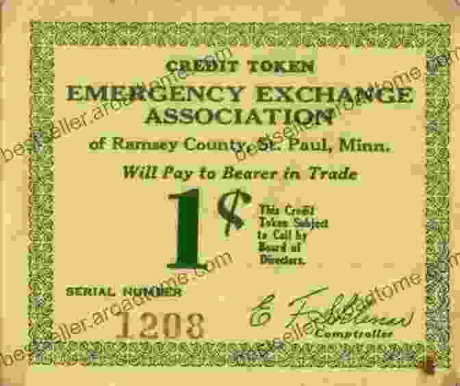 An Image Of Scrip Issued During The Great Depression Paper Money Of The United States: A Complete Illustrated Guide With Valuations