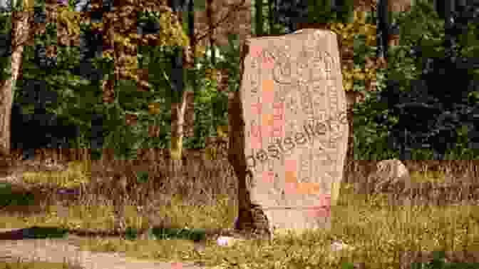 Ancient Runestones Covered In Mysterious Symbols, Standing Tall Amidst A Misty Forest The First Of Urglaawe Myths