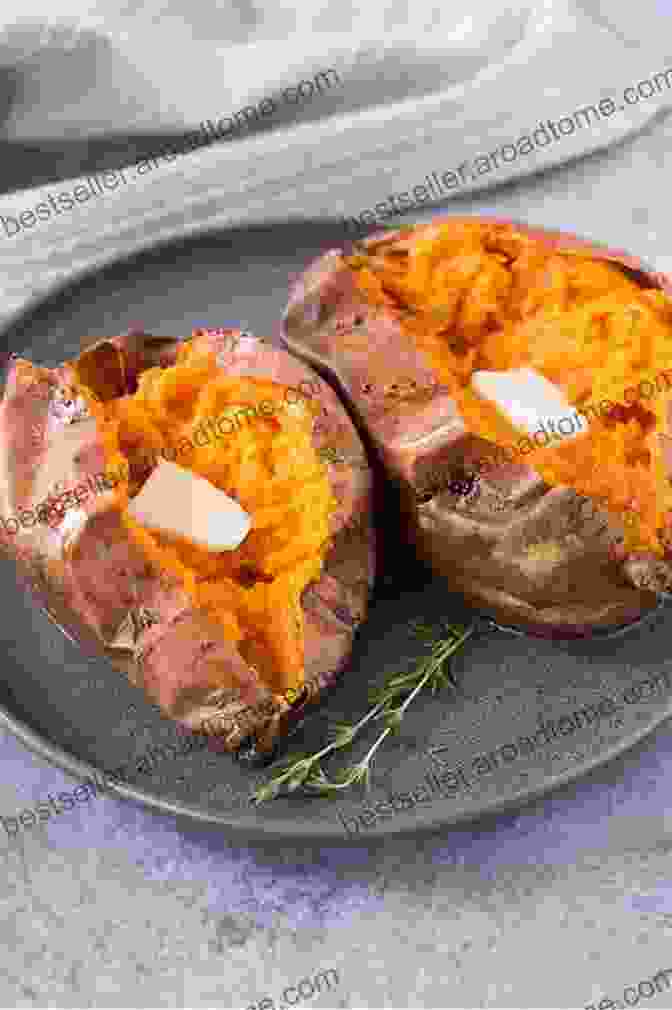 Baked Sweet Potatoes On A Plate The Top 10 Paleo Diet Foods You Absolutely Need (The Everyday Paleo Diet Guide 1)