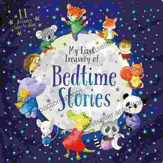 Bedtime Stories For Every Day Book Cover With A Starry Night Sky And A Teddy Bear Sleeping On A Cloud Around The World: Bedtime Stories For Every Day With Pictures Night Time Short Story Gift For Kids Babies Toddlers Children Girls Boys (Bedtime Stories For Every Day)