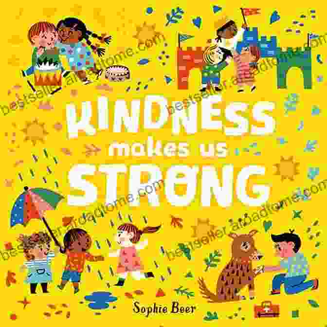 Book Cover Of 'All About Kindness Creative Stories' Featuring A Group Of Diverse Children Sharing A Hug All About Kindness 3 Creative Stories : Our Best Day (Jump For Justice 7)