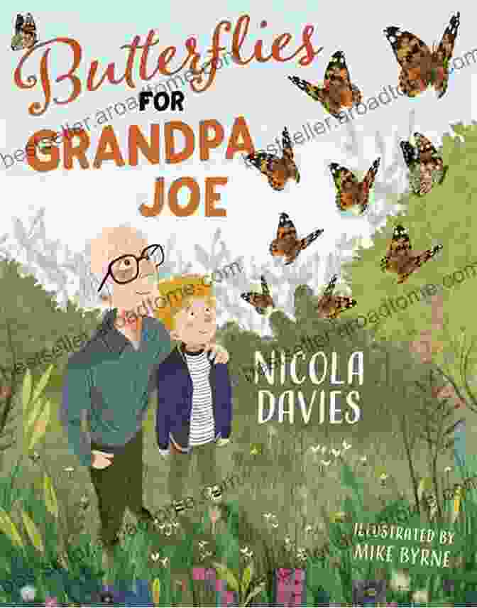 Book Cover Of 'Grandpa Made Butterflies Out Of Stone' Featuring A Boy And Girl Exploring Nature Grandpa Made Butterflies Out Of Stone (A Learn About Nature Book 6)