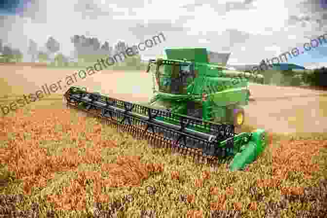 Combine Harvester Working In A Field Combine Harvesters: Theory Modeling And Design