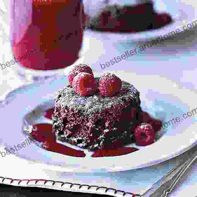 Decadent Chocolate Soufflé With Raspberry Coulis At The Greek Table: Contemporary Twists On Traditional Fare (And The Wine To Serve With Each Bite )