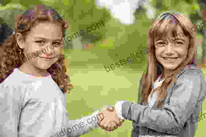 Illustration Of Two Children Holding Hands And Forgiving Each Other All About Kindness 3 Creative Stories : Our Best Day (Jump For Justice 7)