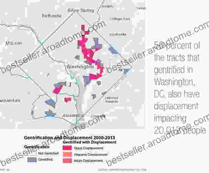 Image Depicting The Social Impacts Of Urban Renewal And Gentrification, With A Map Showing The Displacement Of Lower Income Households In An Urban Area. Buildings And Society: Essays On The Social Development Of The Built Environment