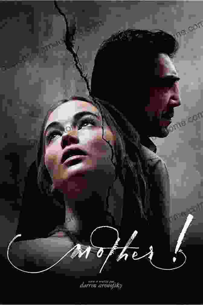 Official Poster Of 'Mother!' Featuring Jennifer Lawrence And Javier Bardem In An Enigmatic Embrace Mother : A Screenplay By Darren Aronofsky