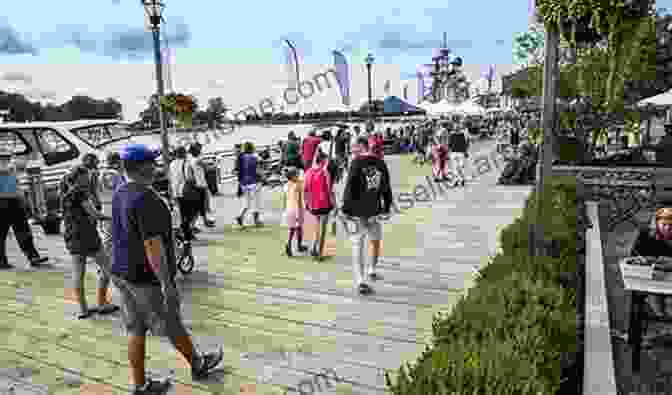 People Enjoying The Waterfront At Canalside In Buffalo, Symbolizing The City's Renewed Vibrancy Not Just Snow And Chicken Wings: Positive Stories About Buffalo S Rebirth