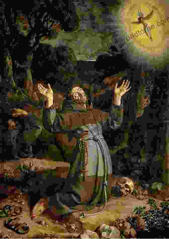 Saint Francis Of Assisi Receiving The Stigmata, Demonstrating His Deep Connection With Christ The Writings Of St Francis Of Assisi