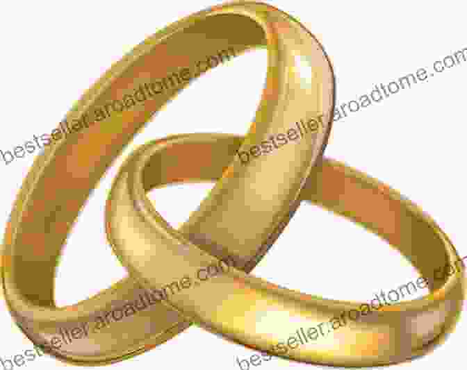 Two Wedding Rings Intertwined, Symbolizing Love And Commitment RINGS: ORIGIN PURPOSES AND METHODS OF RING WEARING: HISTORY