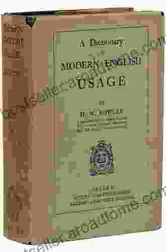 Fowler S Dictionary Of Modern English Usage